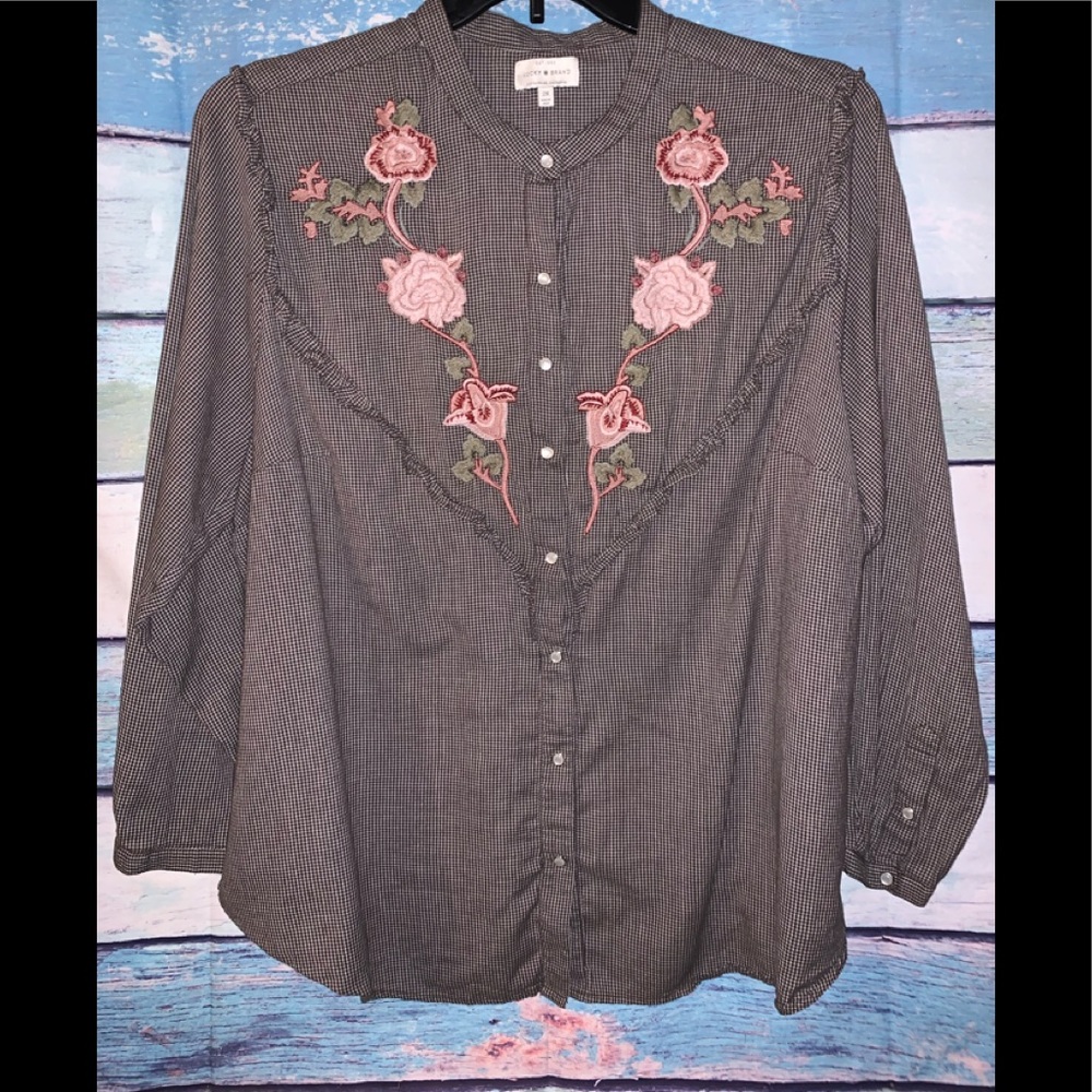 Lucky Brand 2X top